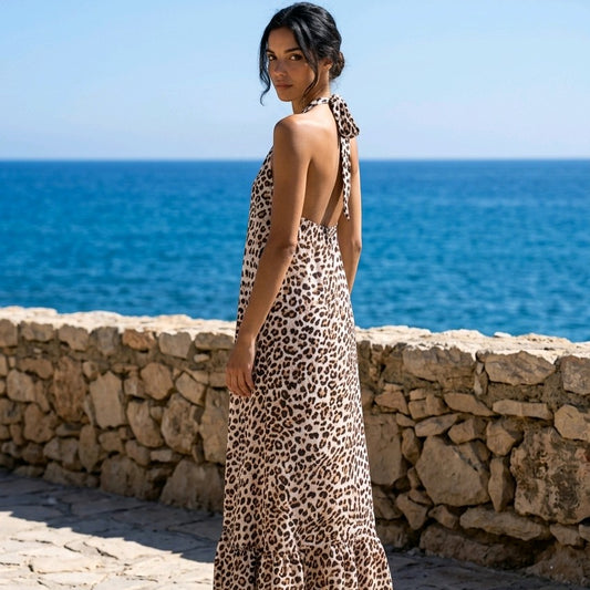 Robe éclat fauve