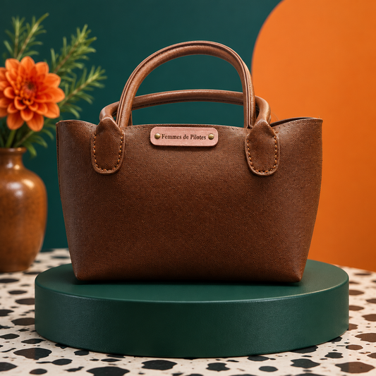 Sac Ambre fait main – Femmes de Pilotes