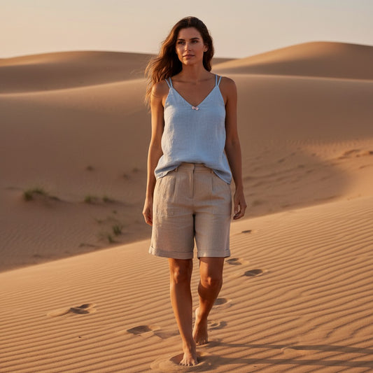 Short Terra Cota Femmes de Pilotes