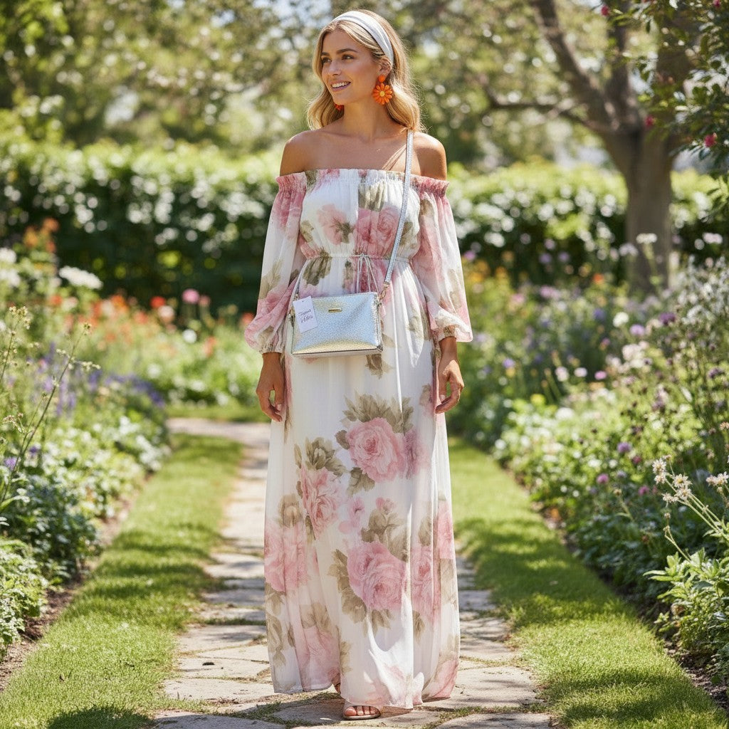 Robe Bardot Femmes de Pilotes