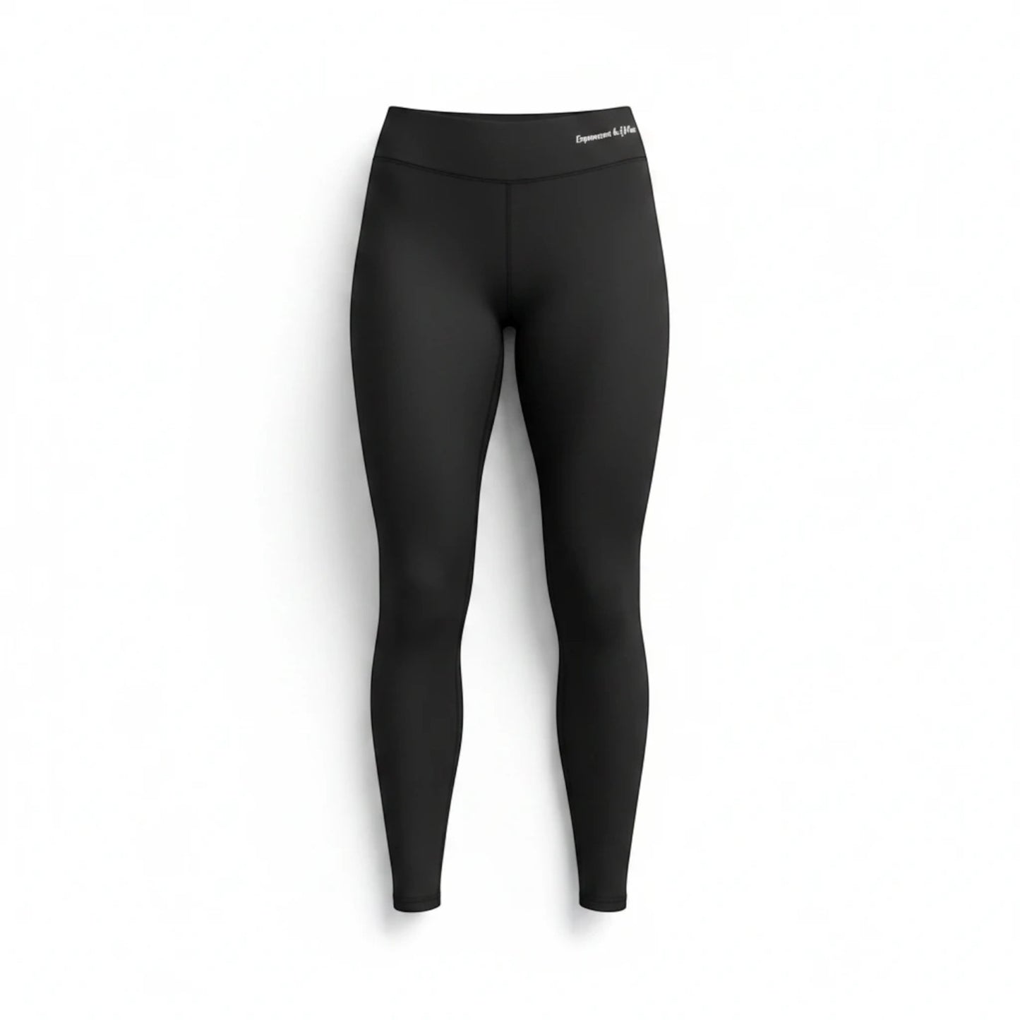 Legging fitness noir taille haute en tissu extensible de Femmes de pilotes, idéal pour le sport et le confort.