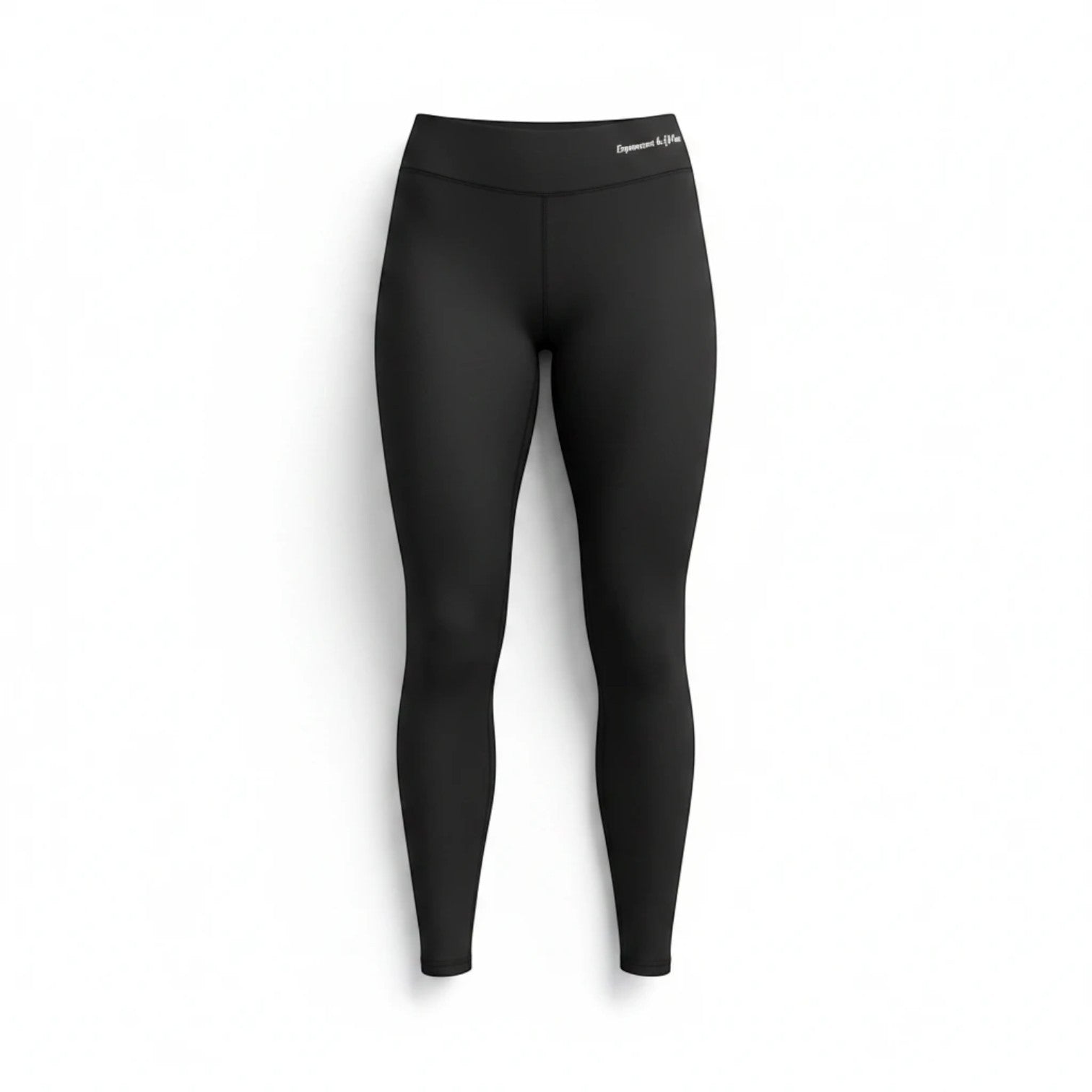 Legging fitness noir taille haute en tissu extensible de Femmes de pilotes, idéal pour le sport et le confort.