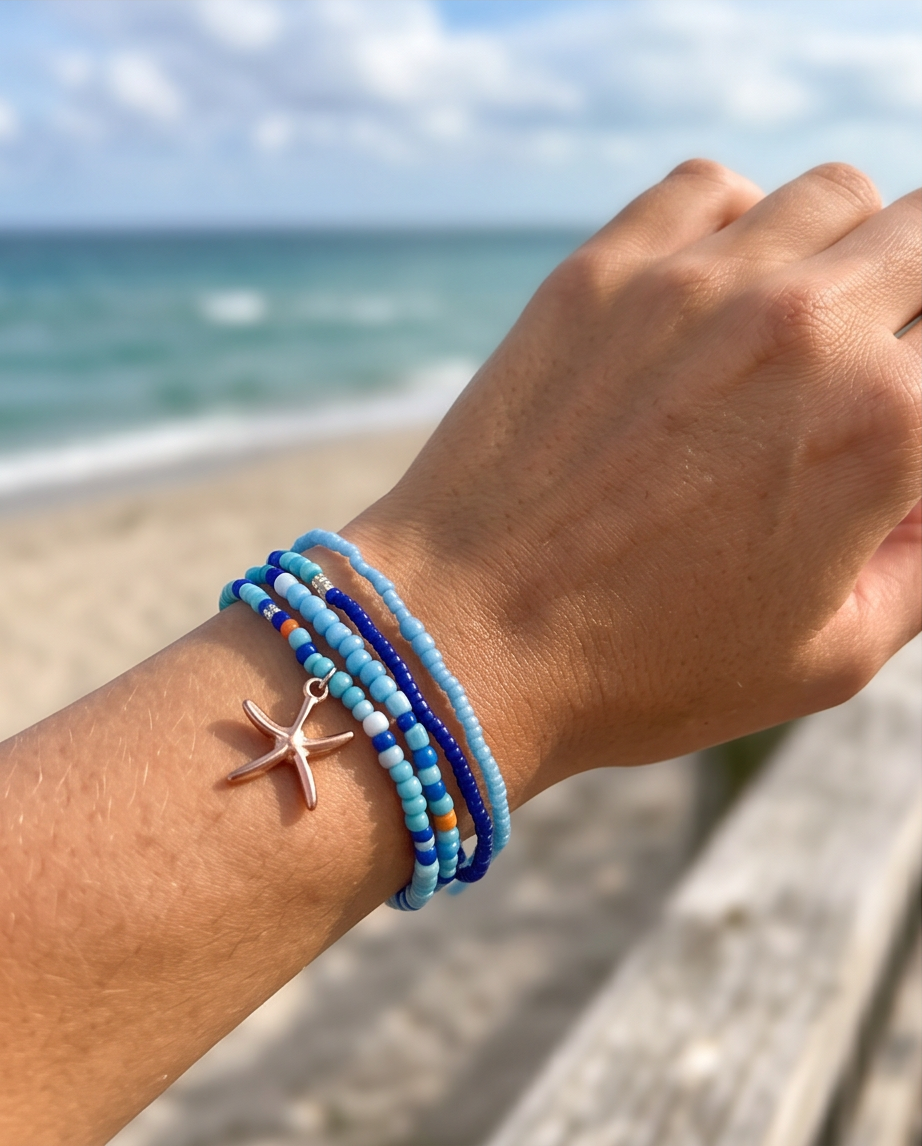 Bracelet Onde Bleue